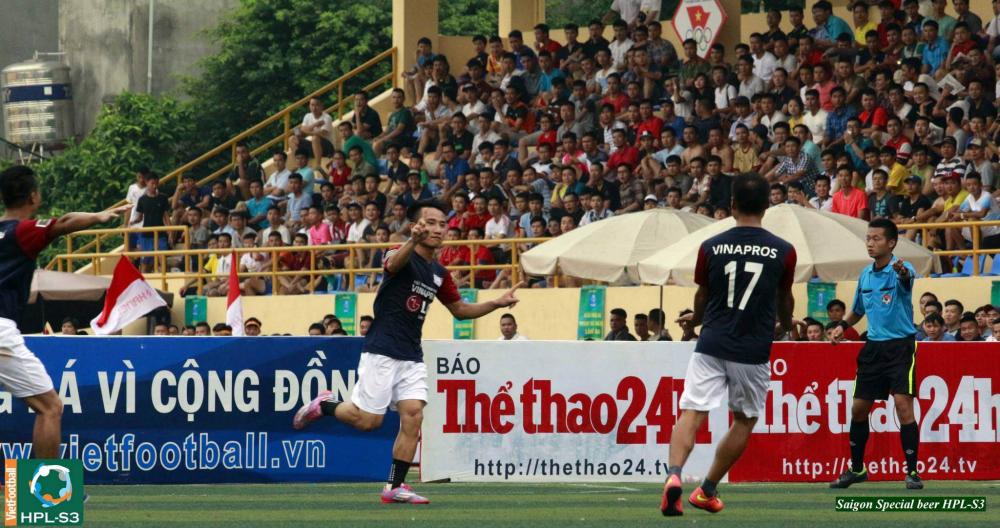 Vinapros tham gia giải bóng đá ngoại hạng Hà Nội lần thứ 3 Cúp Bia Sài Gòm special.